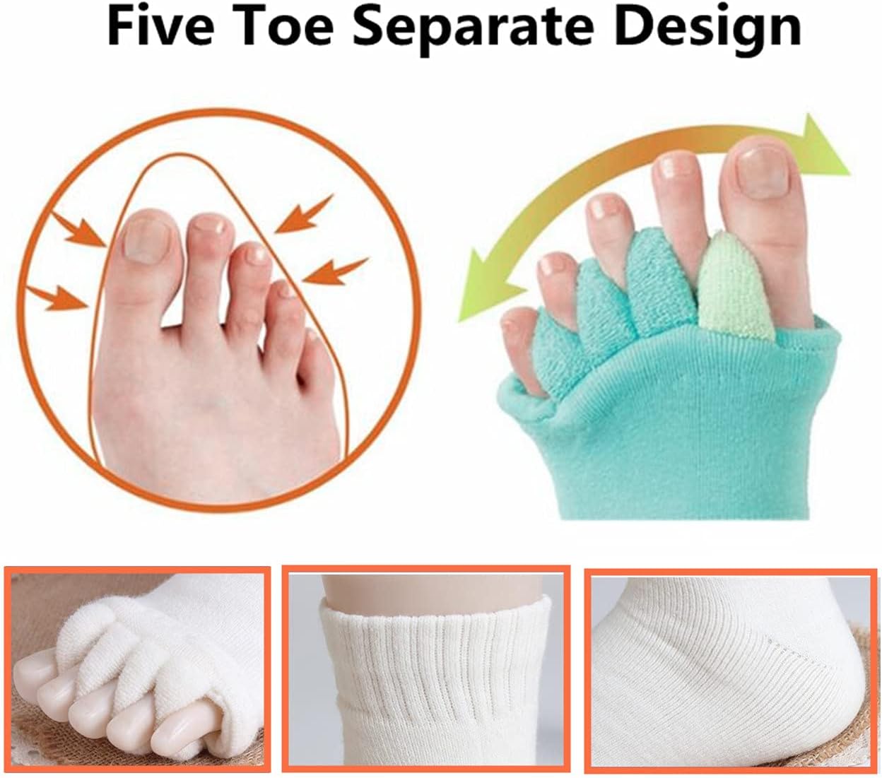 Toe Alignment Socks